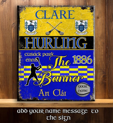 Personalised clare hurling - personalised,