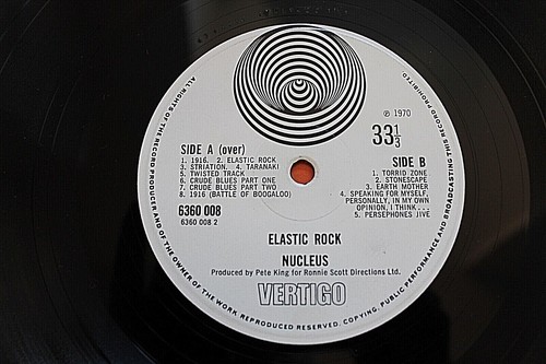 Nucleus elastic rock 1970 - nucleus.,