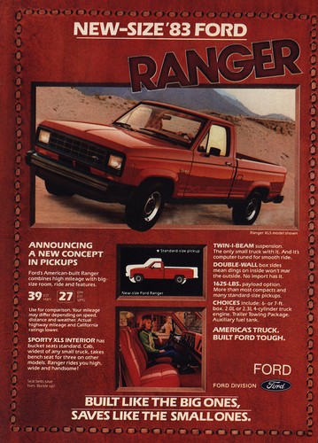 1983 ford ranger - 1983,