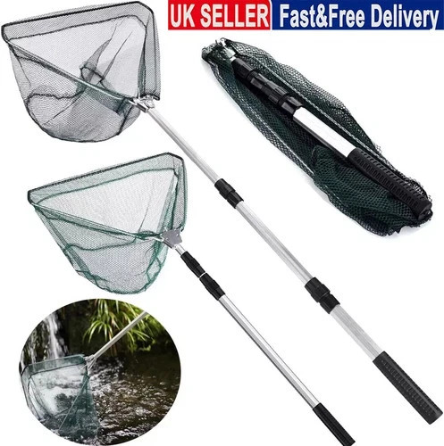 Folding fishing pole - folding, landing