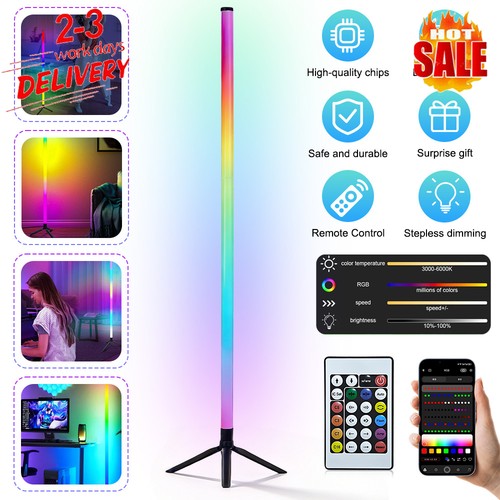 Floor rgb led lamp - rgb,