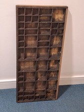 printers wooden type tray 82 x