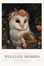 William Morris Vintage Owl