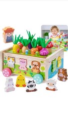 Toddler Montessori Wooden Farm