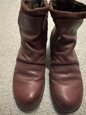 Fly London Burgundy Ankle