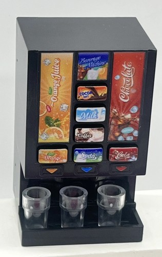 Dolls house drinks machine
