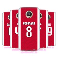 OFFICIAL ARSENAL FC 2025/26 PLAYERS HOME KIT SOFT GEL CASE FOR MOTOROLA PHONES