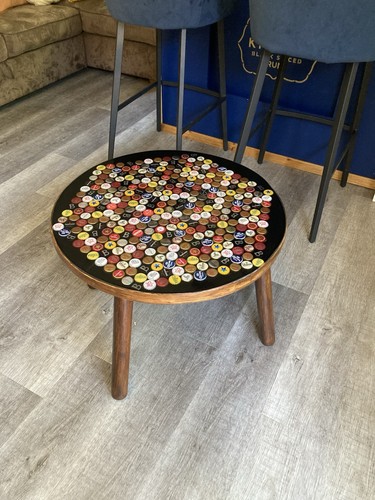 Beer cap epoxy - beer, resin
