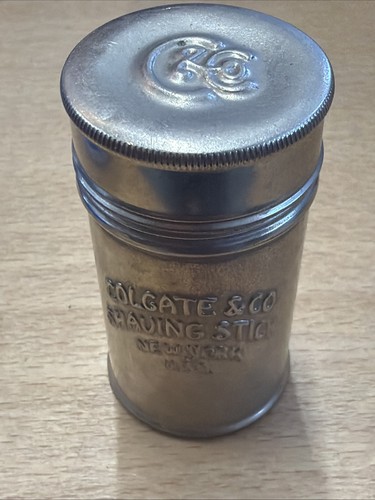 Vintage colgate co shaving - co,