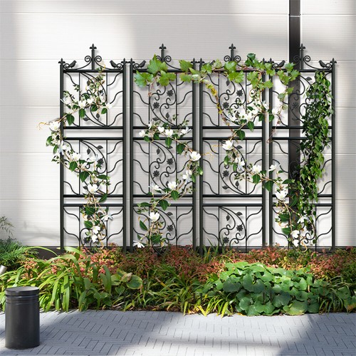 Xxl large garden trellis - xxl-large, metal