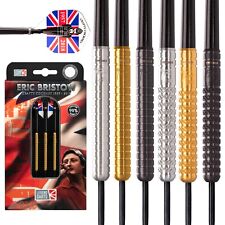 Eric Bristow Tungsten Darts Set Cocked Finger Legend Steel Tip Crafty Cockney