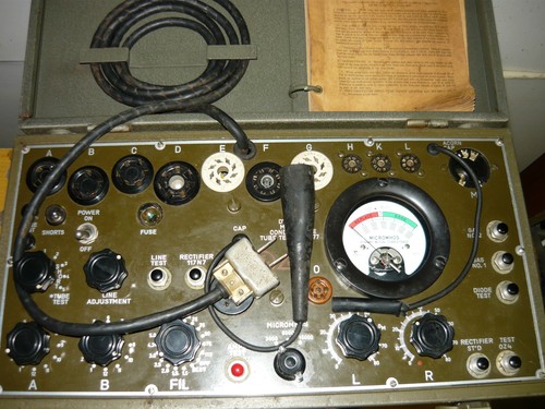 Tube tester hickok - tester, hickok-177
