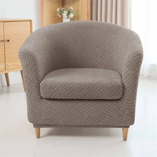2pcs jacquard tub chair - jacquard,