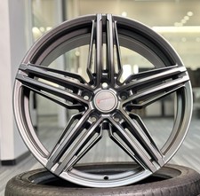 19" Audi TT MK1 1998-2006 Velocity VC6 Matt Grey 8.5j Alloy Wheels X4