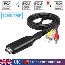 AV to HDMI 1080P 3RCA CVBS
