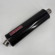 Micron Oval Carbon Exhaust