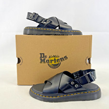 Dr. Martens Zane Leather Sandals in Black size UK 6 EU 39 - New in Box