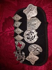 Collection Of 11 Vintage Original Boys Brigade Badges