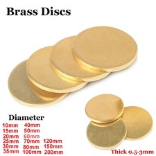 Solid Round Brass Sheet Pure