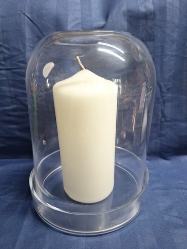 Habitat glass hurricane lamp - habitat,