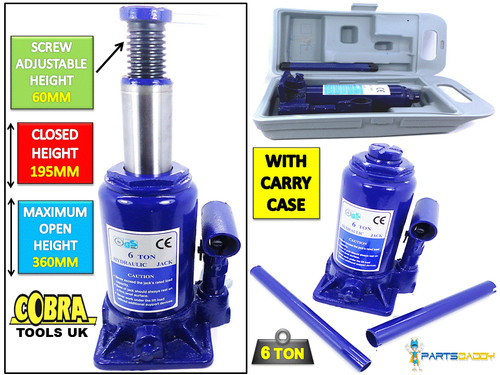 Bottle jack ton heavy - jack, 6