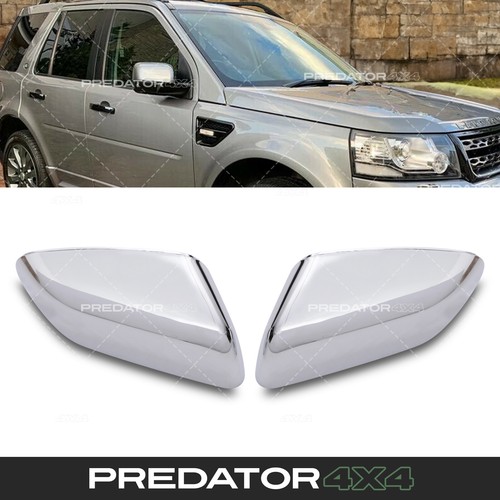 Chrome wing side mirror - side,