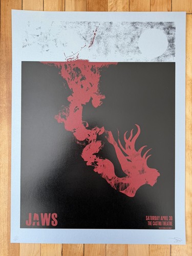 Jaws silkscreen movie - jaws,