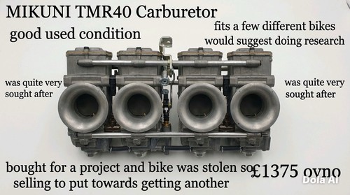 Yoshimura carburettor tmr40 - carburettor,