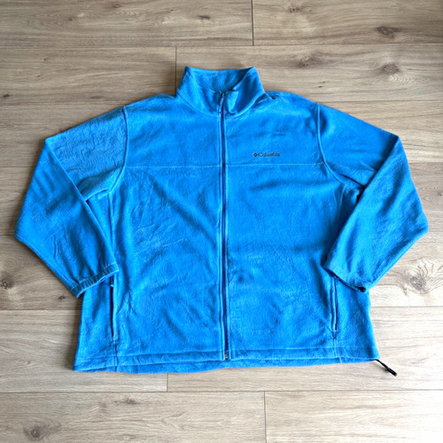 Columbia mens blue fleece - blue,