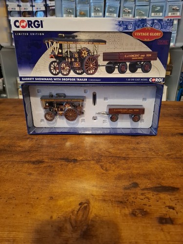 Boxed corgi garrett steam - boxed,