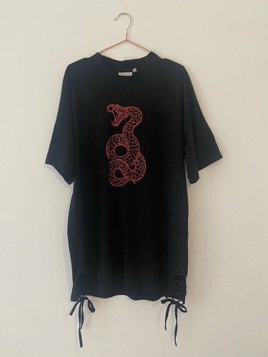 Milk snake print shirt - milk, it