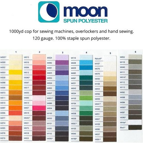 Coats moon spun - spun, polyester