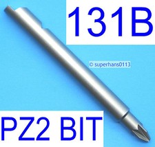 New 131B Pozi 2 Stanley Yankee Screwdriver PZ2 5812 Bit NO 2 Pozidrive 131