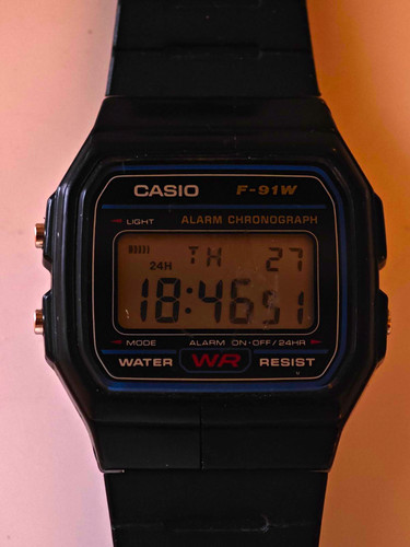 Casio 91w quartz digital - casio,
