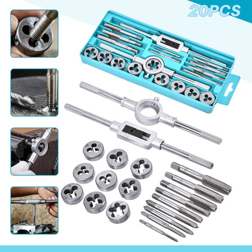 Metric tap and - die, 20pc
