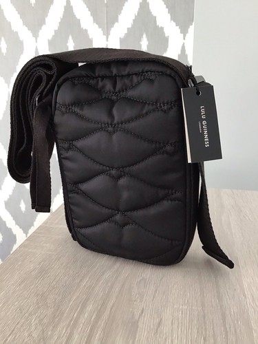 Lulu guinness black quilted - black,