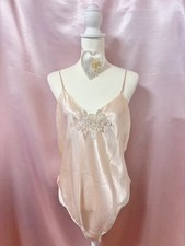 Vintage 1980s 1990s Pink Satin