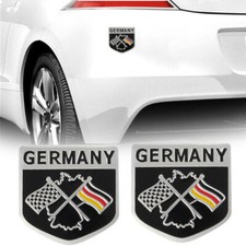 3D Aluminium Sticker Germany