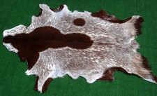 Luxury Goat hide Rug Hair on
