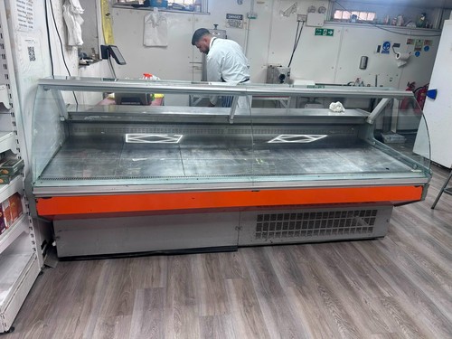 Commercial meat display fridge - commercial,