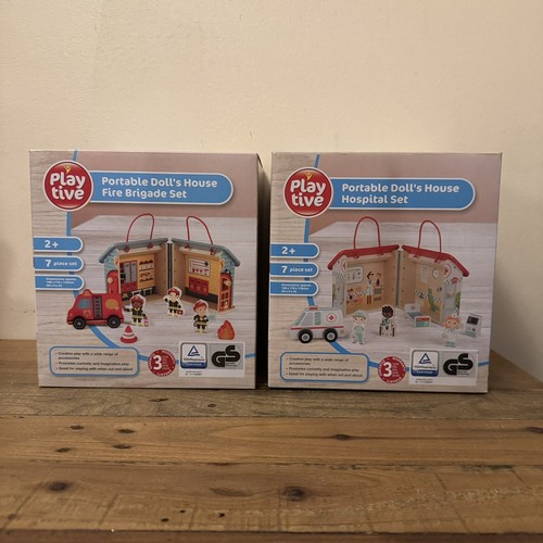 Playtive set portable wooden - set,