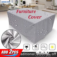 Garden Furniture Cover Rattan Table Set Cube Covers Outdoor Waterproof UK Stock