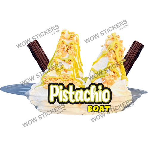 Ice cream van sticker