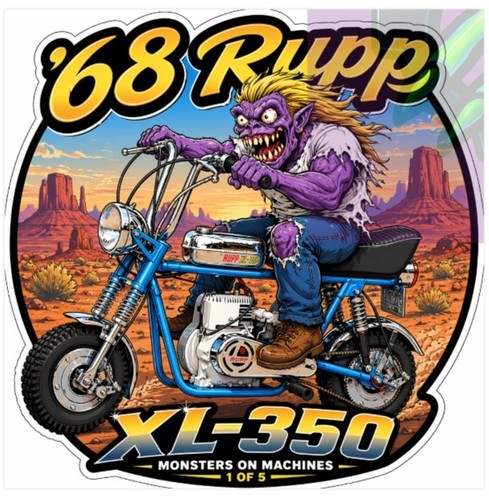 1968 rupp 350 minibike - xl-350,