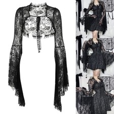 Women Flared Long Sleeve Lace