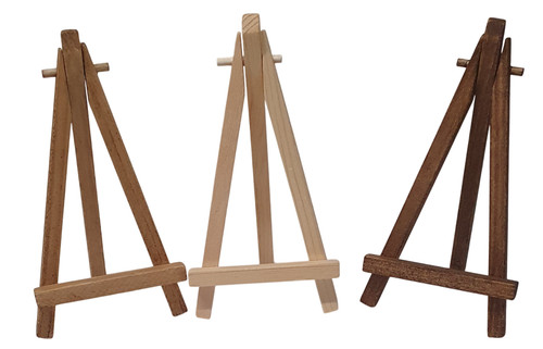 Mini wooden easel 15cm - mini, high
