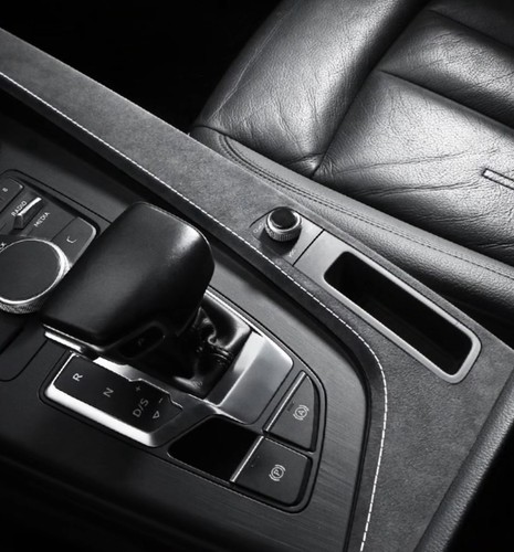 Alcantara centre console - centre, side