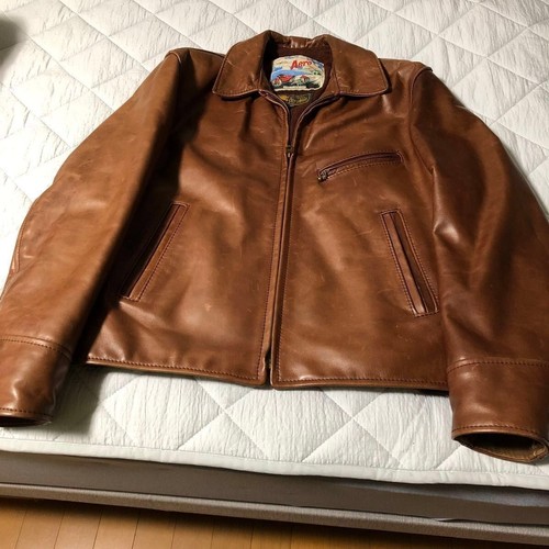 Aero leather riders jacket - aero,
