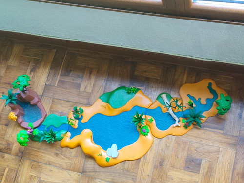 Playmobil great river 100 cmts - great,