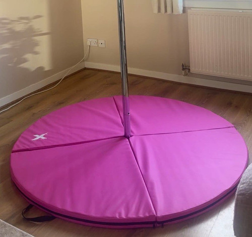 Portable foam pole dance crash - dance,